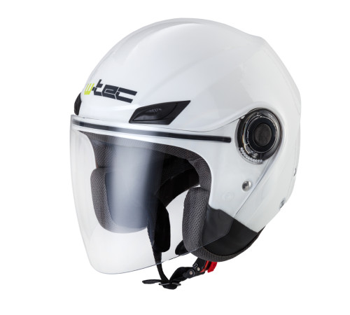 Мотоциклетний шолом W-TEC Nankko - білий / М (57-58)