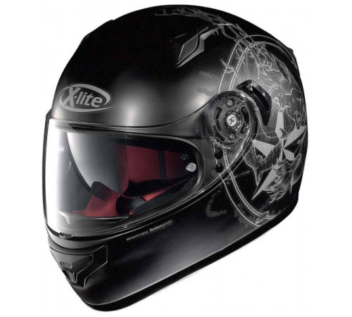 Moto Helmet X-lite X-661 Sirene N-Com Flat Black Moto Helmet X-lite X-661 Sirene N-Com Flat Black