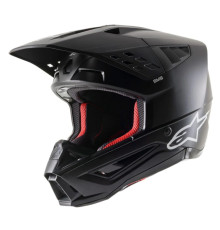 Мотошолом Alpinestars S-M5 Solid Black Matte 2022 S(55-56)