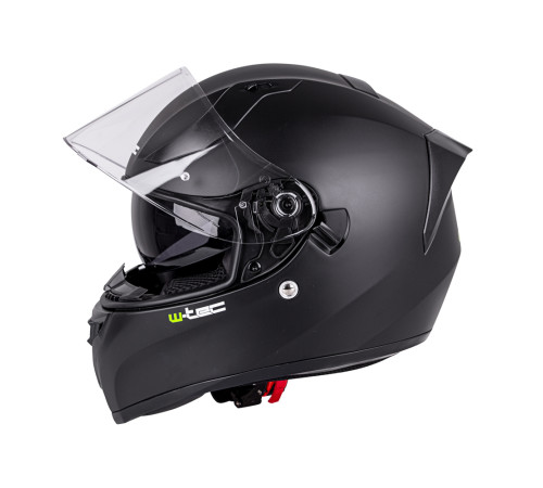 Мотоциклетний шолом W-TEC Vintegra Solid - Матовий чорний / XS (53-54)