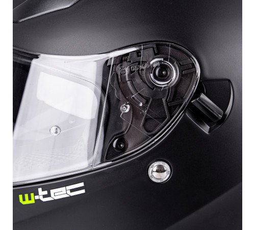 Мотоциклетний шолом W-TEC Vintegra Solid - Матовий чорний / XS (53-54)