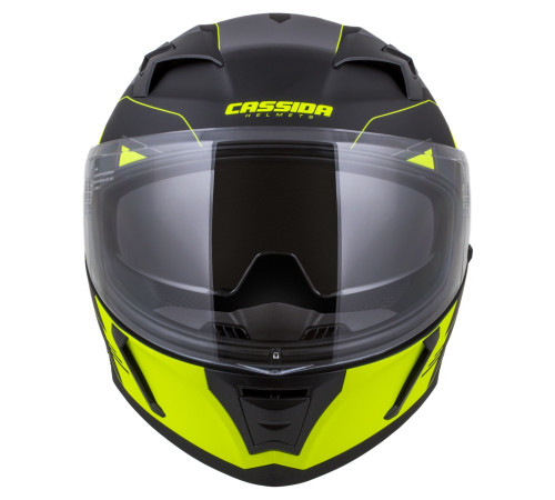 Мотошолом Cassida Integral 3.0 RoxoR - матовий чорний/жовтий-флуо/XL Мотошолом Cassida Integral 3.0 RoxoR - матовий чорний/жовтий-флуо/XL