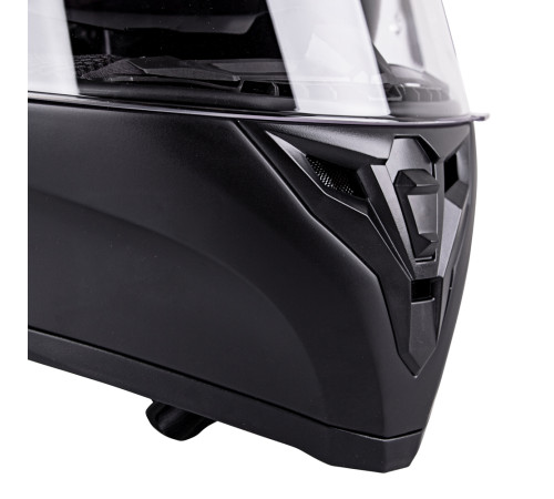 Мотоциклетний шолом W-TEC Vintegra Solid - Матовий чорний / L (59-60)