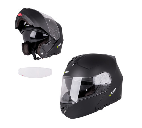 Мотоциклетний шолом W-TEC Vexamo V270 PP - Матовий чорний / L (59-60) Мотоциклетний шолом W-TEC Vexamo V270 PP - Матовий чорний / L (59-60)