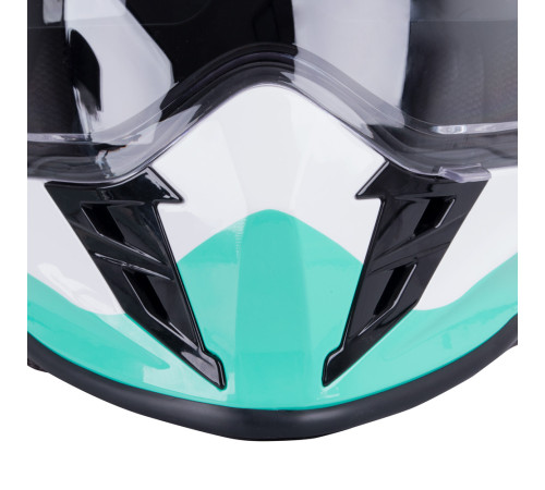 Мотоциклетний шолом W-TEC V331 - білий / XS (53-54)