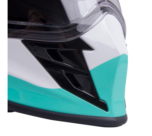 Мотоциклетний шолом W-TEC V331 - білий / XS (53-54)