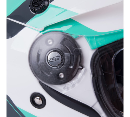 Мотоциклетний шолом W-TEC V331 - білий / XS (53-54)