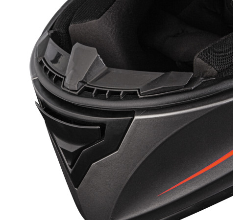 Мотоциклетний шолом W-TEC V127 червоний Light S(55-56)