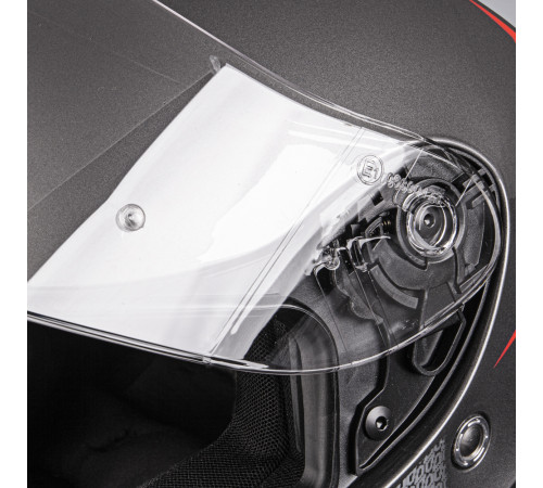 Мотоциклетний шолом W-TEC V127 червоний Light M (57-58)