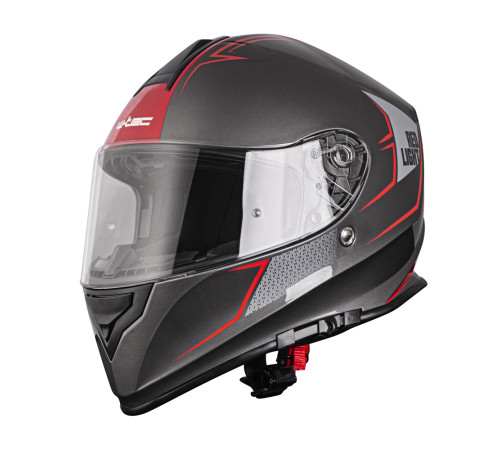 Мотоциклетний шолом W-TEC V127 червоний Light M (57-58)