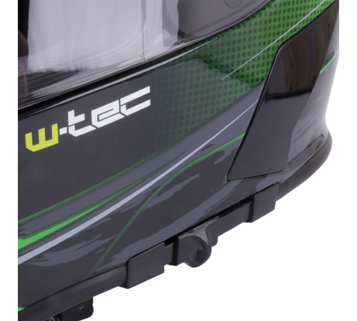 Мотоциклетний шолом W-TEC V126 - зелений / S (55-56)
