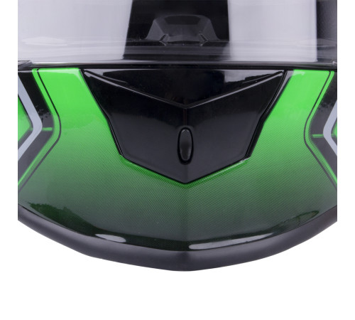 Мотоциклетний шолом W-TEC V126 - зелений / S (55-56)