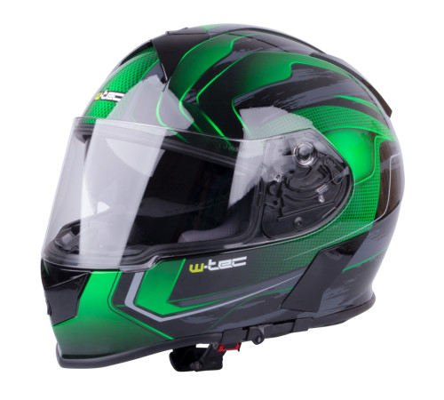 Мотоциклетний шолом W-TEC V126 - зелений / XL (61-62)