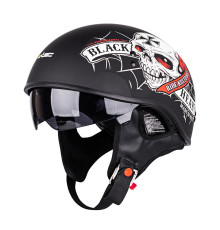 Мотоциклетний шолом W-TEC V535 Black Heart - L (59-60)