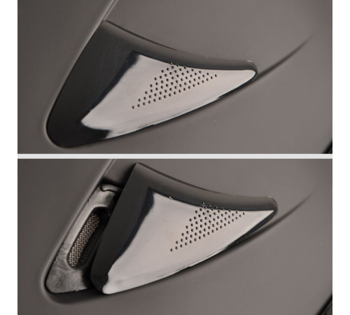 Мотоциклетний шолом W-TEC Neikko - матовий чорний /XXL (63-64)