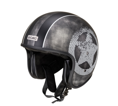 Мотоциклетний шолом W-TEC Angeric сірий Star S(55-56)