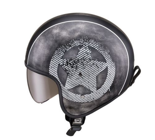 Мотоциклетний шолом W-TEC Angeric сірий Star S(55-56)