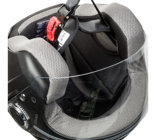 Мотоциклетний шолом W-TEC Nankko - матовий чорний / L (59-60)