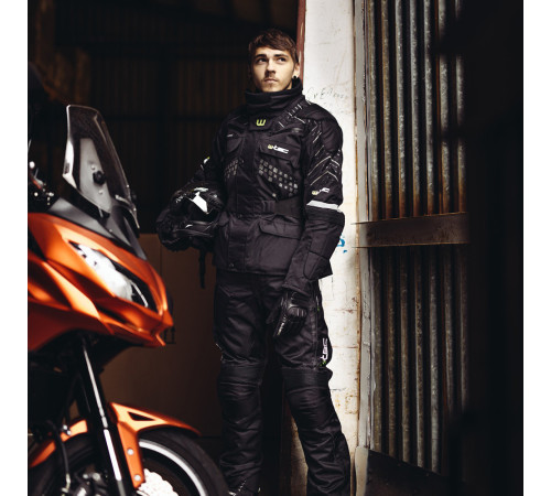 Мотоциклетний шолом W-TEC NK-850 - матовий чорний / XXL (63-64)