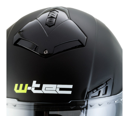 Мотоциклетний шолом W-TEC NK-850 - матовий чорний / XXL (63-64)