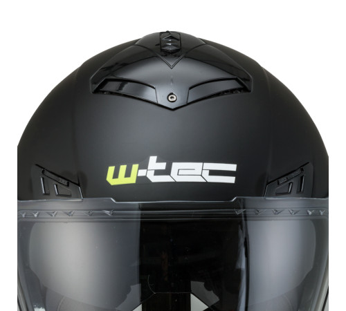 Мотоциклетний шолом W-TEC NK-850 - матовий чорний / XXL (63-64)