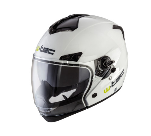 Мотоциклетний шолом W-TEC NK-850 - білий глянсовий / XS (53-54)