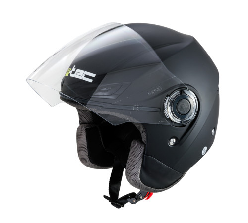 Мотоциклетний шолом W-TEC Nankko - матовий чорний / S (55-56)