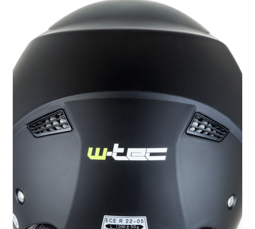 Мотоциклетний шолом W-TEC Nankko - матовий чорний / S (55-56)