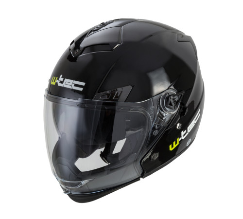 Мотоциклетний шолом W-TEC NK-850 - чорний глянсовий / XXL (63-64)