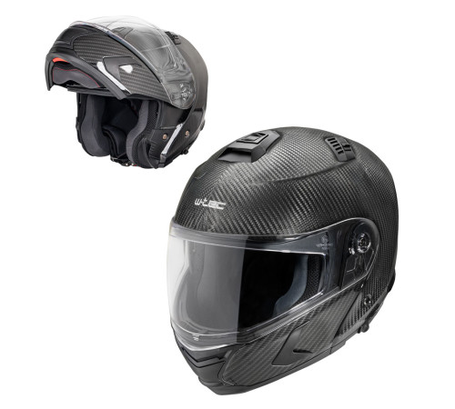 Мотоциклетний шолом W-TEC Tensiler - розмір XL(61-62) / чорний