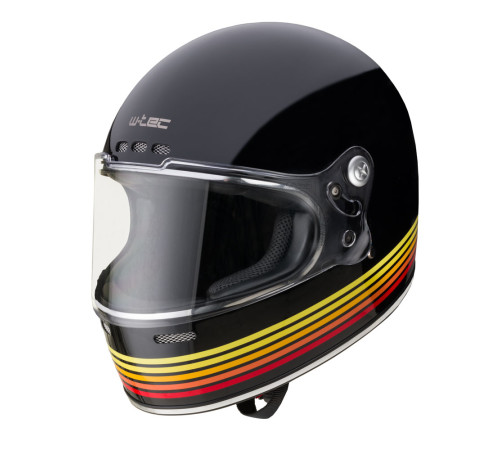 Мотоциклетний шолом W-TEC Cruder Bismar - розмір XS(53-54) / чорний