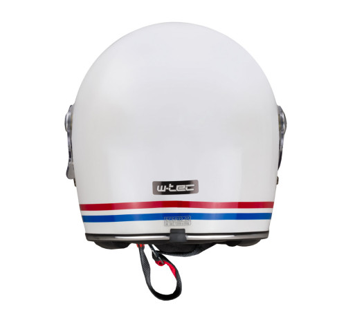 Мотоциклетний шолом W-TEC Cruder Delacro - розмір M(57-58)/білий