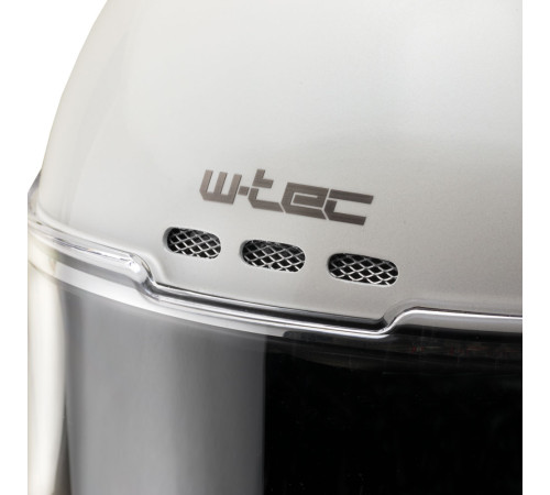 Мотоциклетний шолом W-TEC Cruder Delacro - розмір M(57-58)/білий
