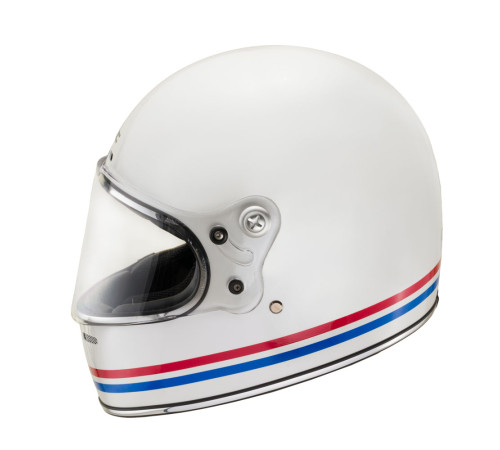 Мотоциклетний шолом W-TEC Cruder Delacro - розмір L(59-60)/білий