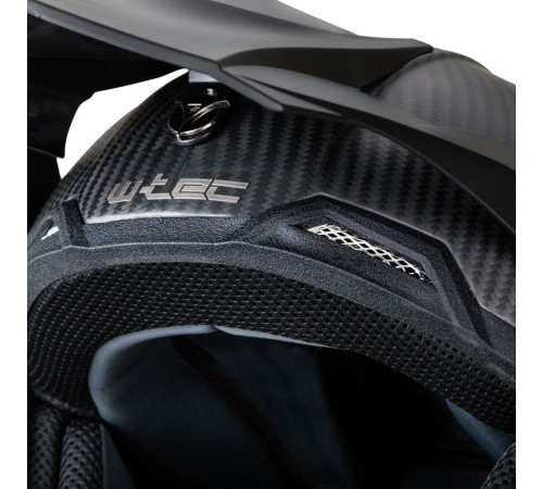 Шолом для мотокросу W-TEC Crosscomp чорний L(59-60)