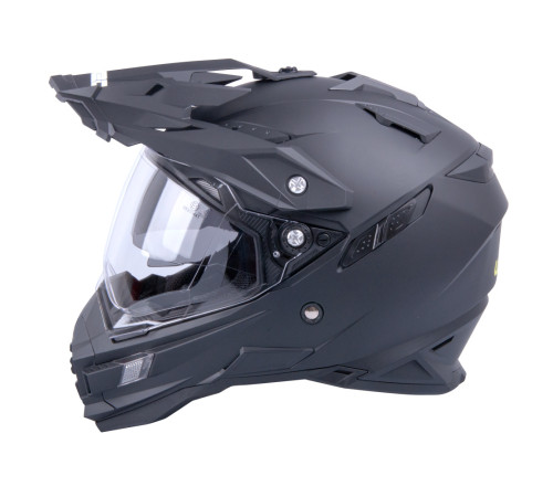Шолом для мотокросу W-TEC AP-885 - матовий чорний / S (55-56)