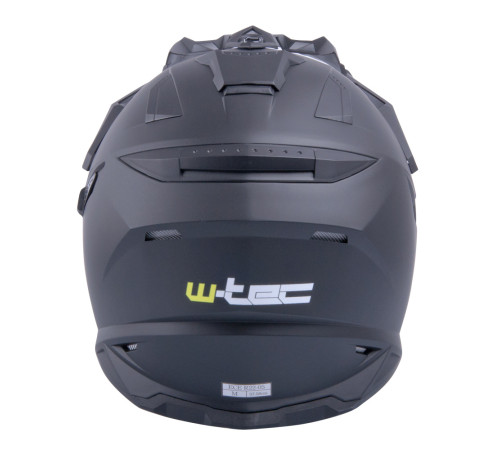 Шолом для мотокросу W-TEC AP-885 - матовий чорний / S (55-56)