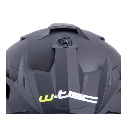 Шолом для мотокросу W-TEC AP-885 - матовий чорний / S (55-56)