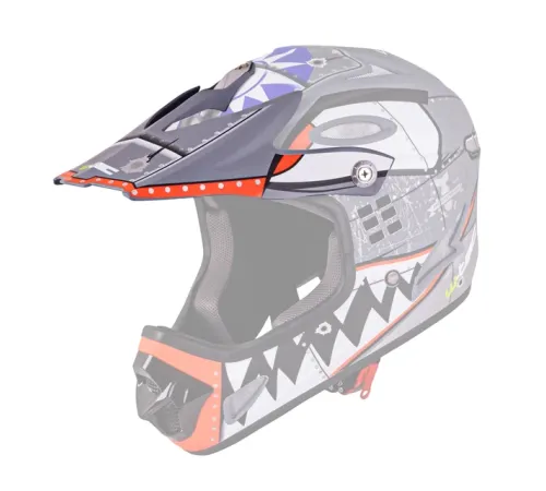 Змінний козирок для шолома W-TEC FS-605 - Skull Smile Змінний козирок для шолома W-TEC FS-605 - Skull Smile