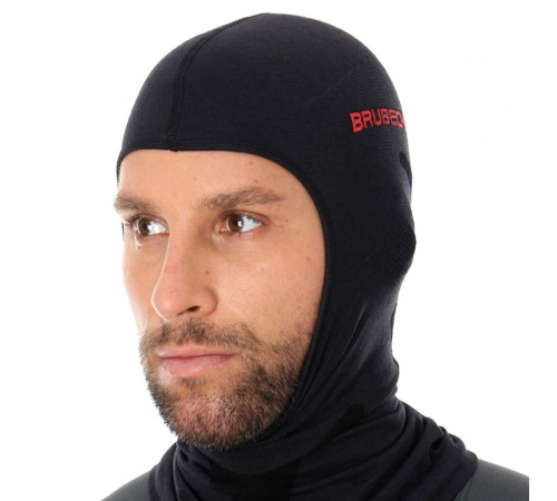 Балаклава унісекс Brubeck Merino KM10370 - S/M - чорна Балаклава унісекс Brubeck Merino KM10370 - S/M - чорна