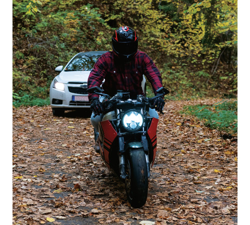 Мотоциклетна сорочка W-TEC Terchis EVO -S - Жовтий