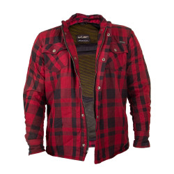 Мотоциклетна сорочка W-TEC Terchis EVO -XL- червоний