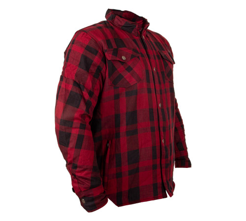 Мотоциклетна сорочка W-TEC Terchis EVO -XL- червоний