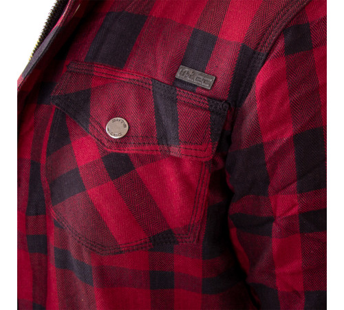 Мотоциклетна сорочка W-TEC Terchis EVO -XL- червоний