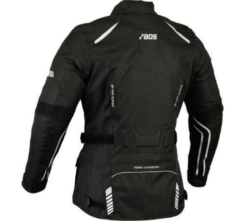 Жіноча туристична куртка BOS 5787 - XL - чорна Жіноча туристична куртка BOS 5787 - XL - чорна