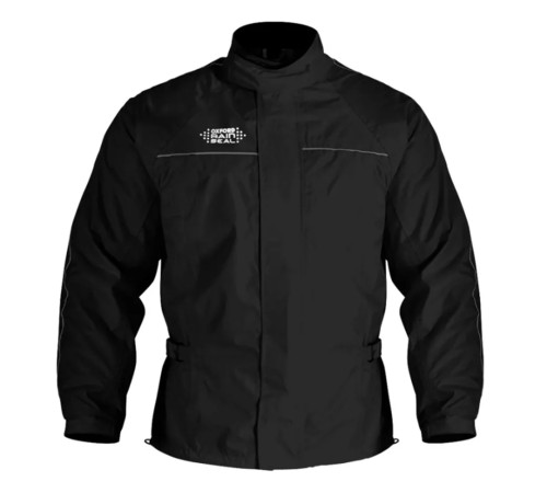 Мотоциклетна водонепроникна куртка Oxford Rain Seal - 6XL - чорна Мотоциклетна водонепроникна куртка Oxford Rain Seal - 6XL - чорна
