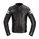 Чоловіча шкіряна мотокуртка W-TEC Stripe - чорний / 5XL