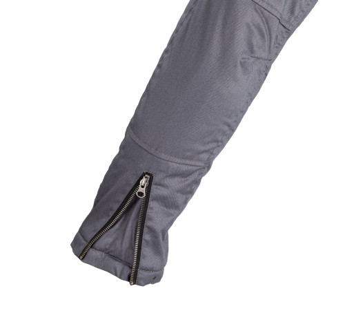 Чоловіча мотокуртка W-TEC Black Heart Garage Built Jacket - сірий/М