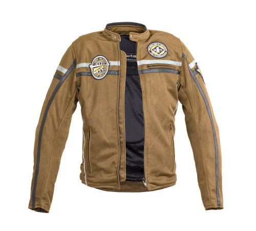 Чоловіча мото куртка W-TEC Bellvitage Brown - коричнева/3XL
