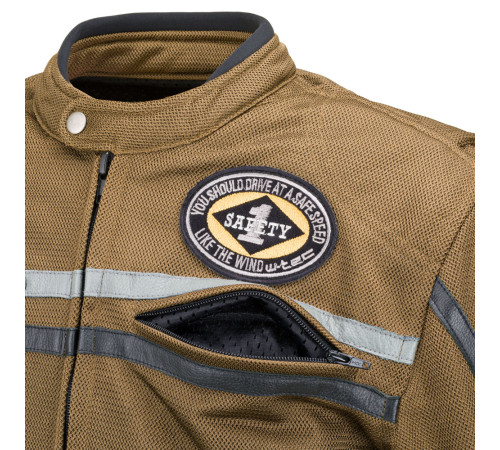 Чоловіча мото куртка W-TEC Bellvitage Brown - коричнева/3XL